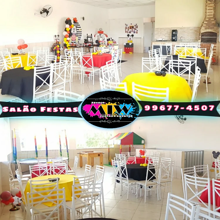 Salão de festas espaço MIW